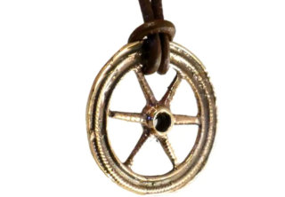 Keltisches Rad Amulett Anhaenger