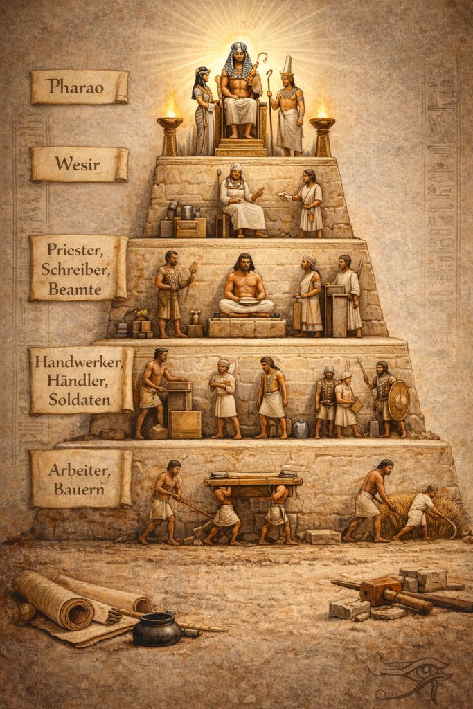 Gesellschaftspyramide Ägypten