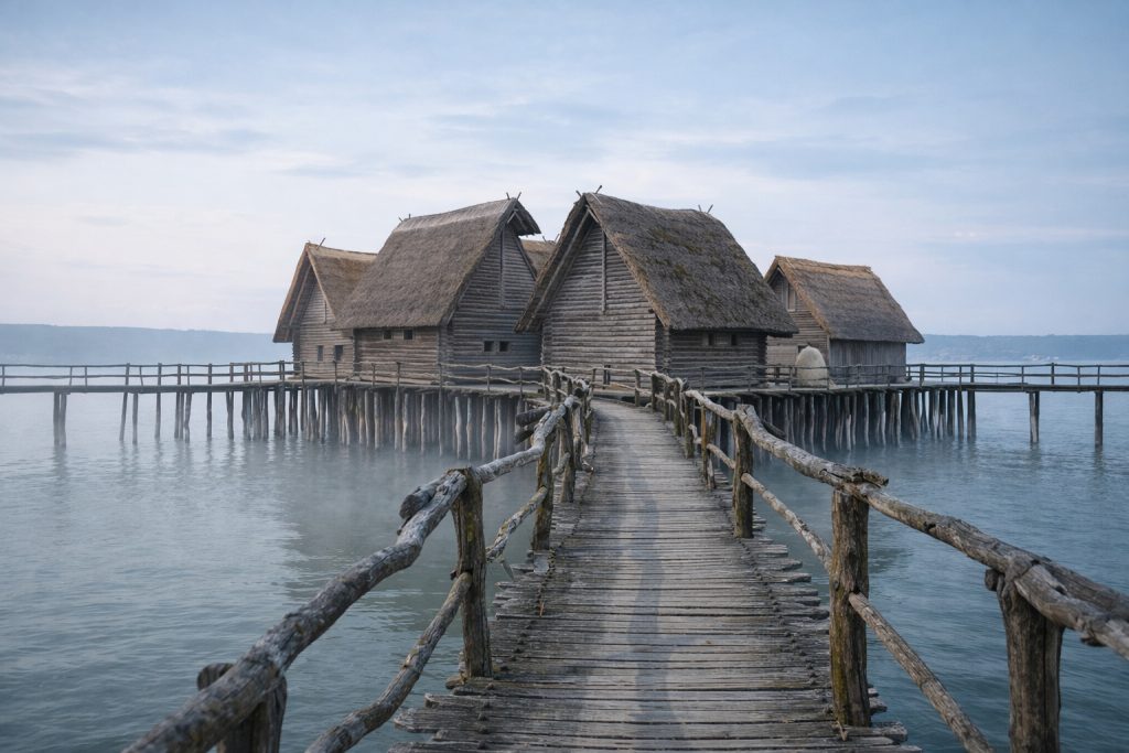 Pfahlbauten der Bronzezeit im Bodensee