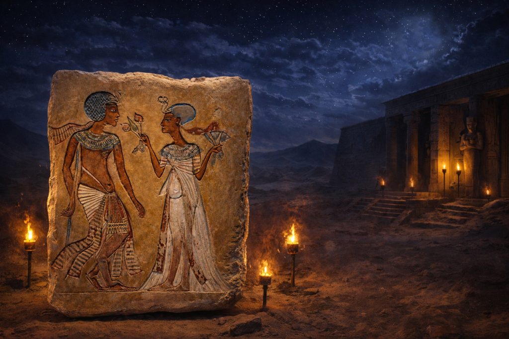 Ägyptische Stele