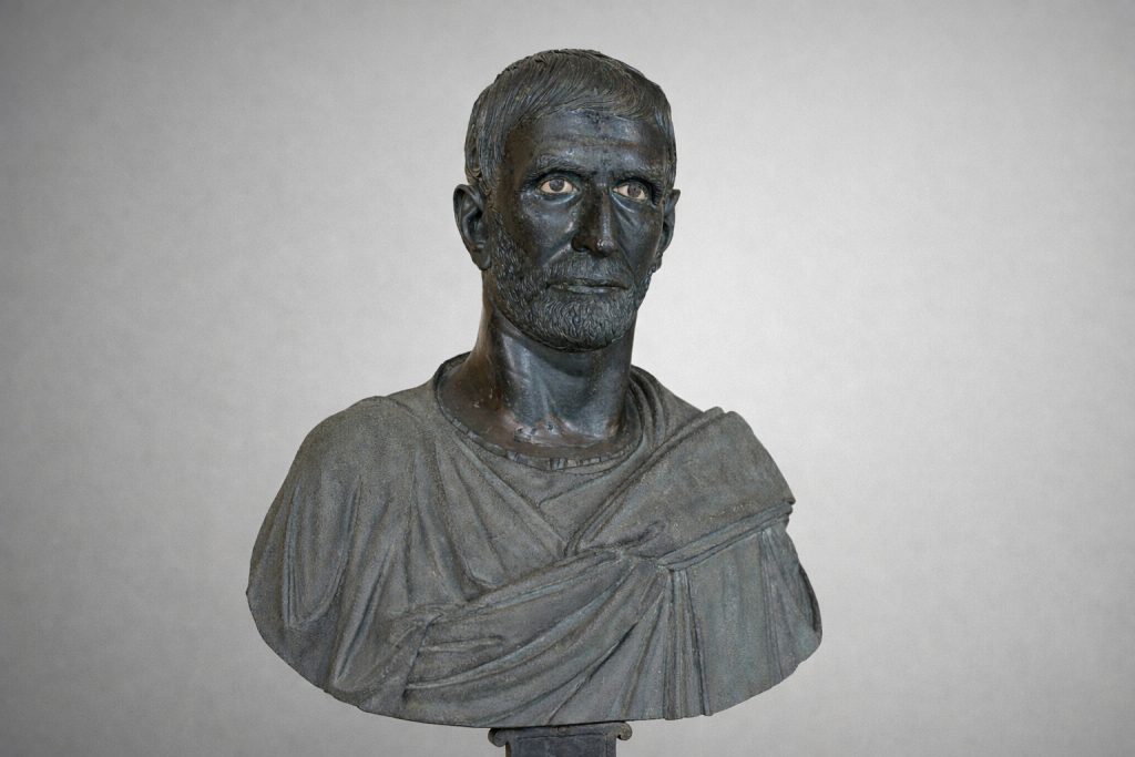 Der "Kapitolinische Brutus", heute in den Kapitolinischen Museen Rom