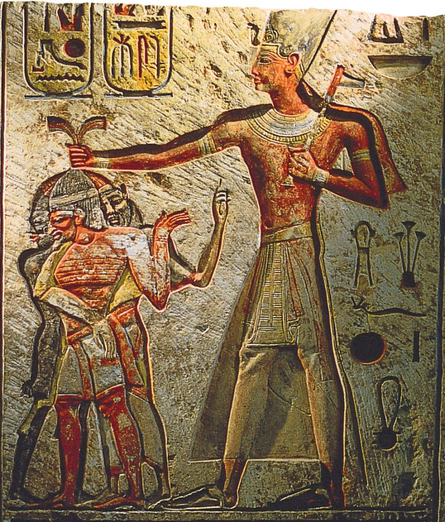 Ramses II. besiegt seine Feinde