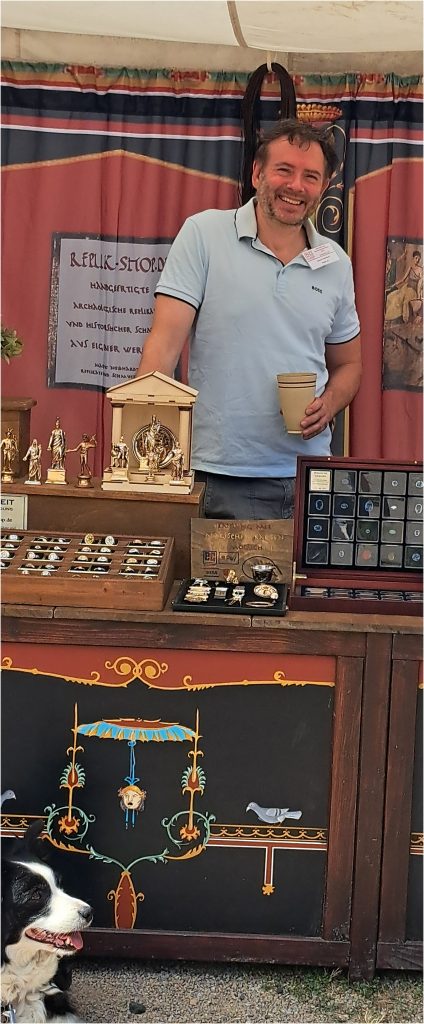 Messestand auf der Reenactmentmesse in Rheinbrohl