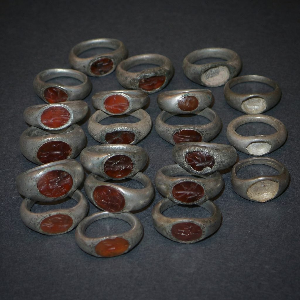 Römische Ringe mit Gemmen, Snettisham